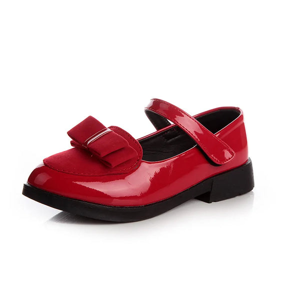 Bow Patent Leather Princess Shoes