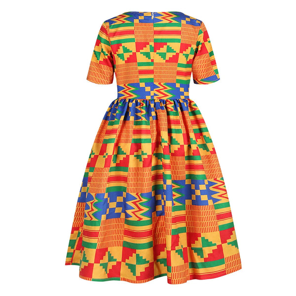 African Traditional Dashiki Dress