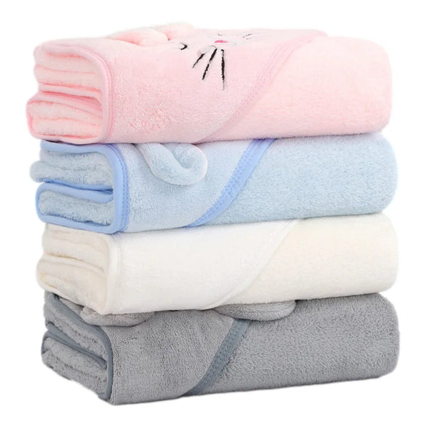 Hooded Animal Baby Bath Towel