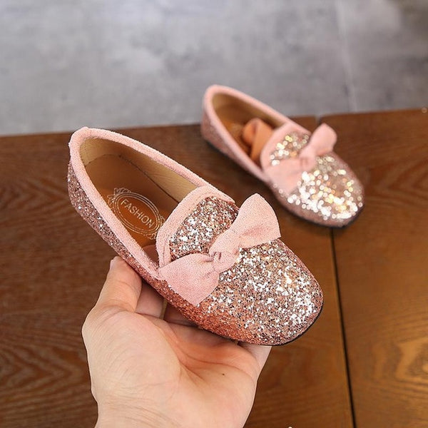 Princess Glitter Sneaker - Cotton Castles Luxury  Diaper Cakes